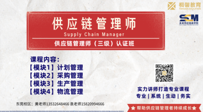 【理论1】供应链管理师考前培训